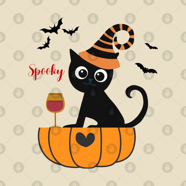 Spooky Cat by IN VOGUE By-Siya