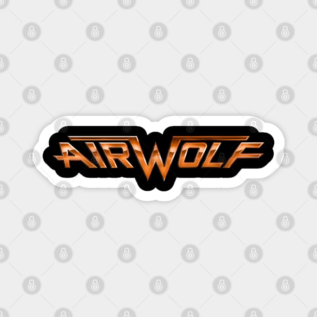 Airwolf // 80s Style Fan Art Design Magnet by DankFutura