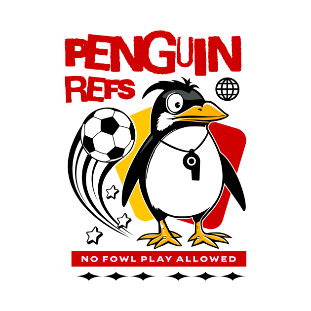 Penguin soccer by Graffik-Peeps