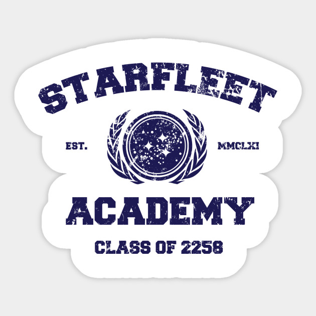 Starfleet Academy Star Trek Sticker Teepublic