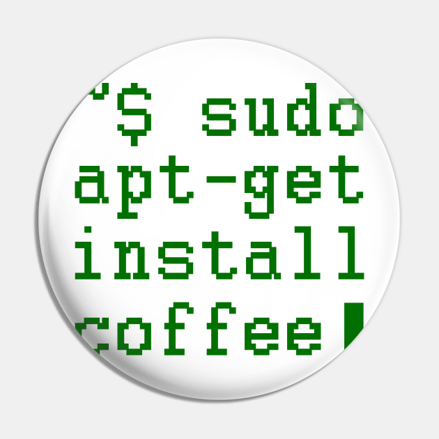 Install Coffee Pin by KsuAnn