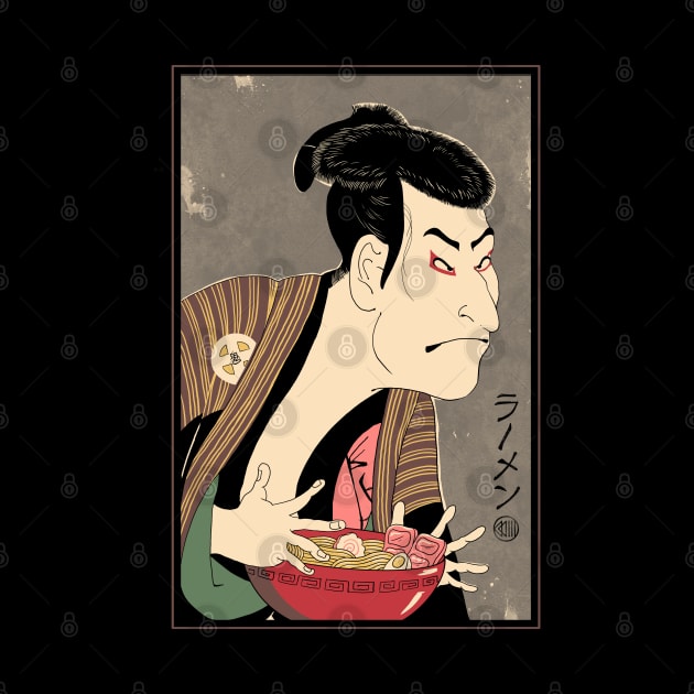 Ramen Ukiyo-e by Vincent Trinidad Art