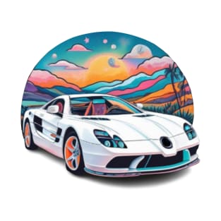 Mercedes SLR McLaren painting art T-Shirt