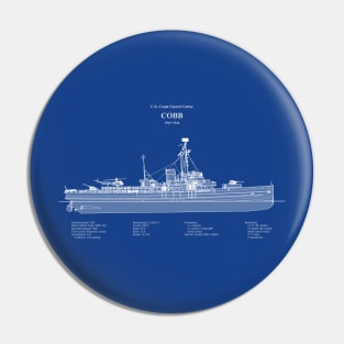 Cobb wpg-181 United States Coast Guard Cutter - ABDpng Pin