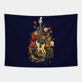 Guitar & Roses V2 Tapestry