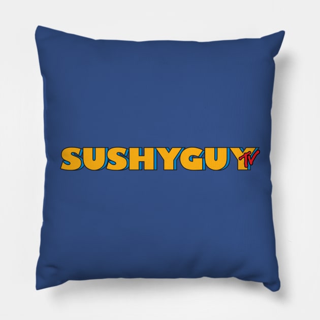 SushyguyTV Pillow by The Sushyguy Merch Store