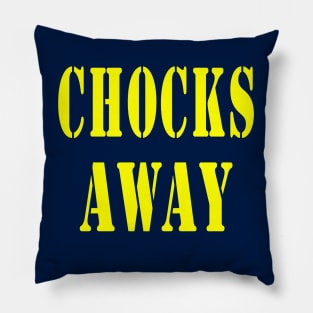 Chocks Away Pillow