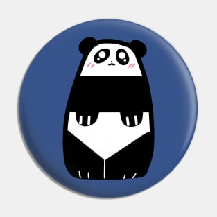 Cute Panda Blob Pin