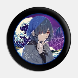 Music Manga Character Pin