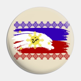 Phil.Flag / Baybayin word PI (Pilipinas) Pin