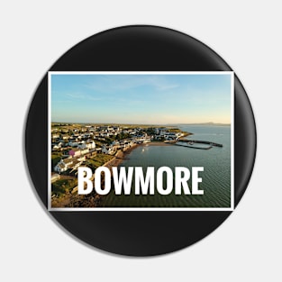 Bowmore Islay print design Pin