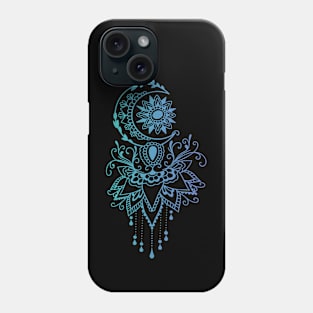 Henna Moon Phone Case