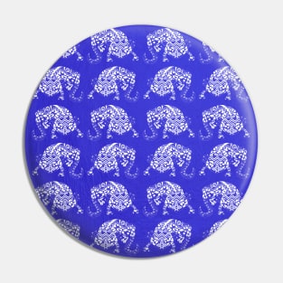 ajolote ranch axolotl ecopop in mandala blue pattern art Pin