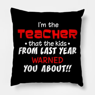 TEACHER Pillow