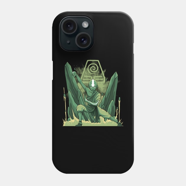 Earthbending Master Phone Case by svthyp