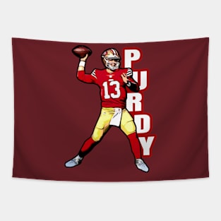 49ers Purdy 13 Tapestry