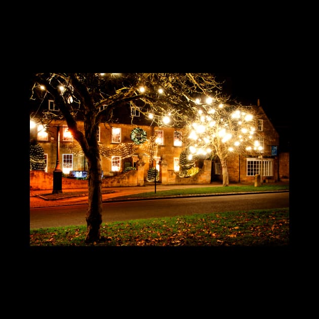 Broadway Christmas Lights Cotswolds Worcestershire by AndyEvansPhotos