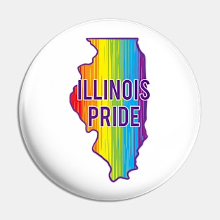 Illinois Pride Pin