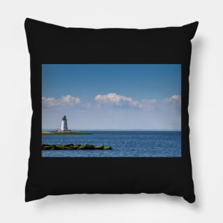 New England Lighthouses - Connecticut Coast Pillow