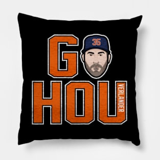 justin verlander go hou Pillow