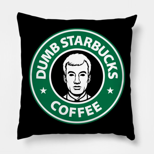 Dumb *bucks Pillow by harebrained