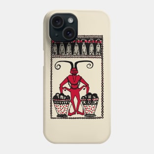 Krampus Time Phone Case