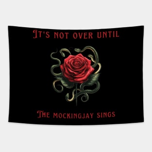 it's not over until the mockingjay sings Tapestry