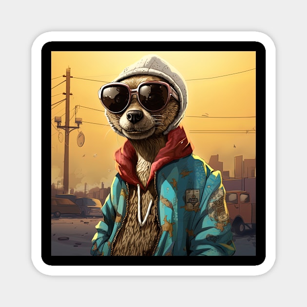 Meerkat Magnet by ComicsFactory