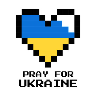 Pray for ukraine Russia Putin Puck Futin stand with ukrain T-Shirt