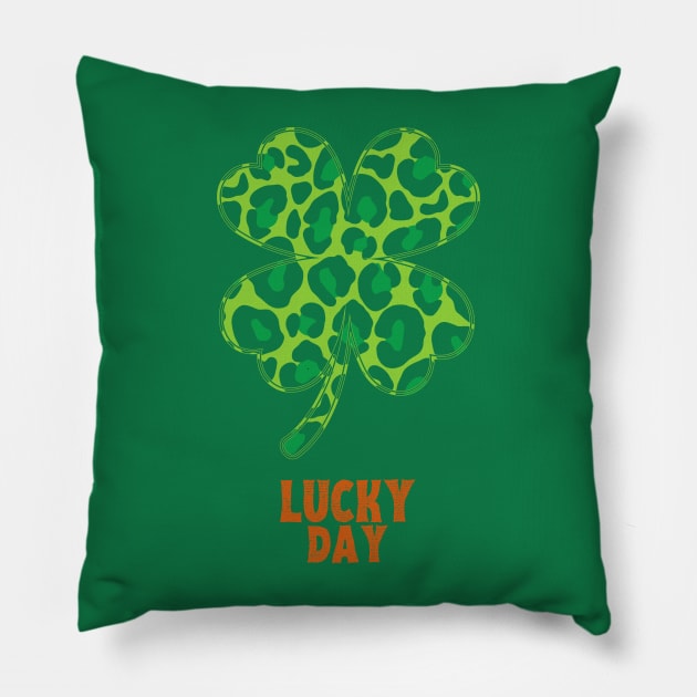 LUCK DAY Pillow by THALIA