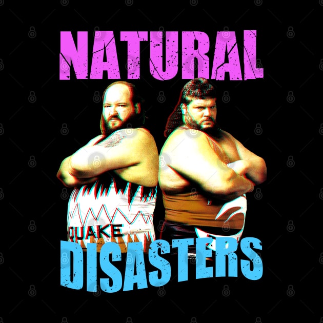 Earthquake and Typhoon, Natural Disasters by RetroVania