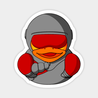 Sci Fi Spaceman Rubber Duck Magnet