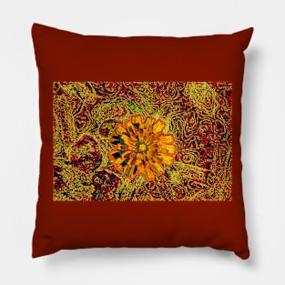 Abstract Psychedelic Background Pillow