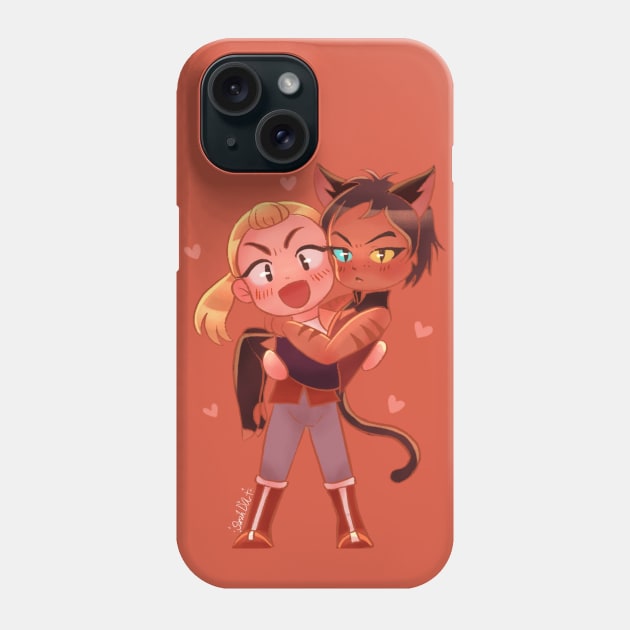 Adora & Catra Phone Case by Sarah D’ Art