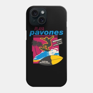 playa pavones Surf Phone Case