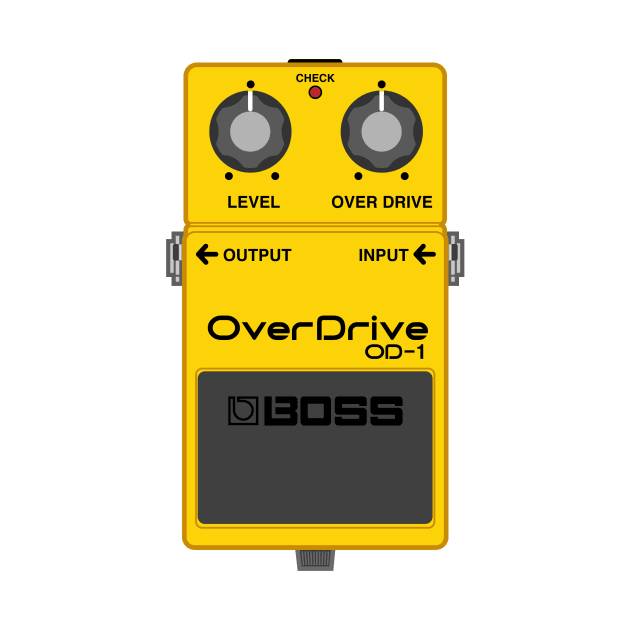 Boss OD-1 OverDrive Guitar Effect Pedal by conform