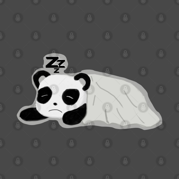 SLEEPING PANDA by droidmonkey