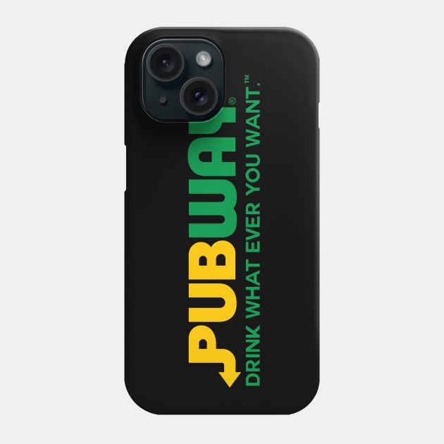 PUBWAY Phone Case by trev4000