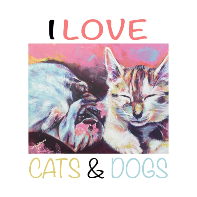 I Love Cats and Dogs Too by SPortisJr