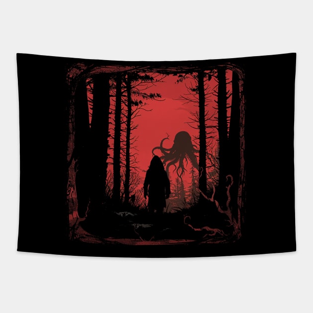 cultist of cthulhu Tapestry by rocknerd