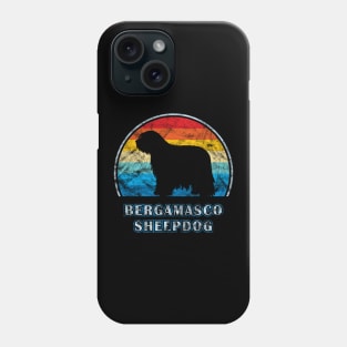 Bergamasco Sheepdog Vintage Design Dog Phone Case