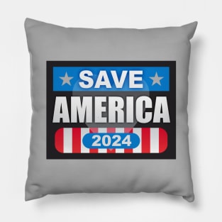 Save America 2024 Pillow