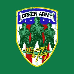 Green Army Guys (Distressed) T-Shirt