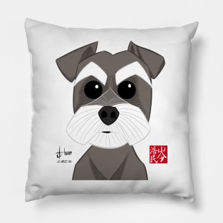 Schnauzer Pillow