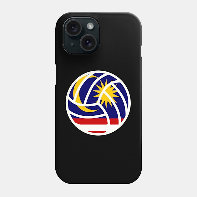 Malaysian Volleyball Phone Case by Artomino