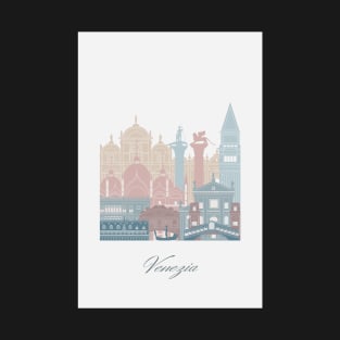 Venice, Italy, map skyline - 03 style T-Shirt