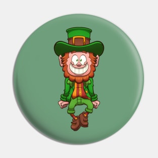 Dancing Leprechaun Pin