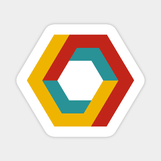 Impossible Shape Magnet by n23tees