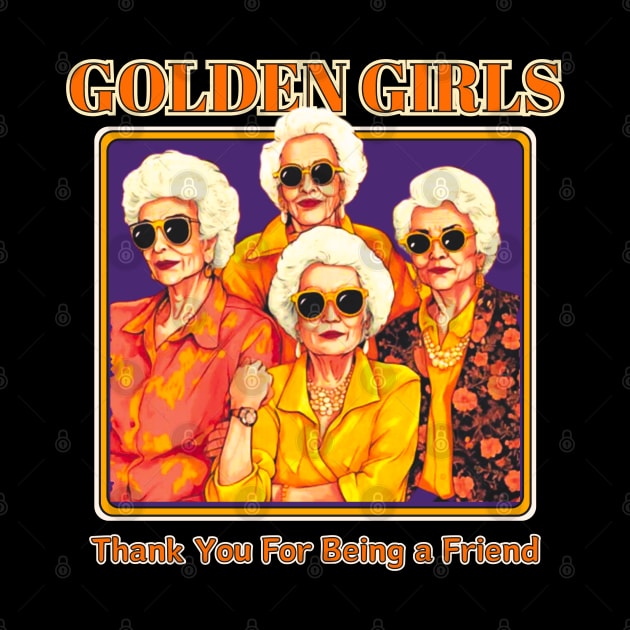 The Golden Girls Refreshment by Purple lily studio