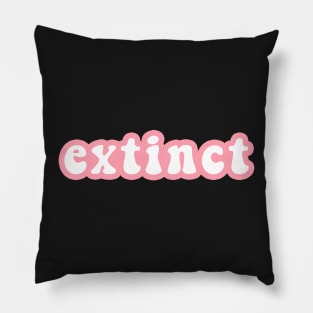 Extinct Pillow